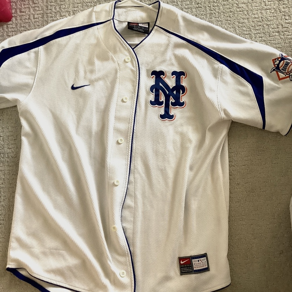 Mets white jersey Beltran